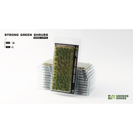 Strong Green Shrubs