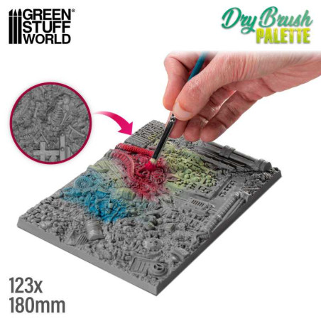 Dry Brush Palette