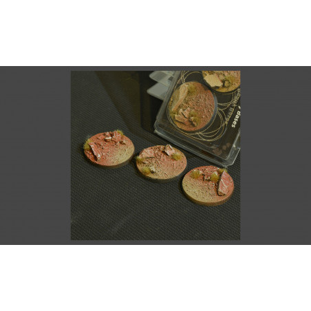 Badlands Bases Round 50mm (x3)