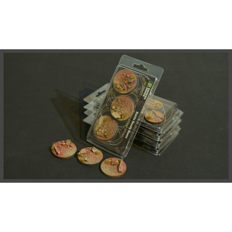 Badlands Bases Round 50mm (x3)