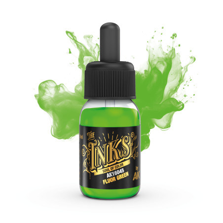 FLUOR GREEN  – The INKS 30ml - AK