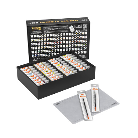3GEN – WARGAME PAINT IT ALL BOX x72