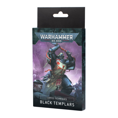 Cartes Techniques - Black Templars (FR)