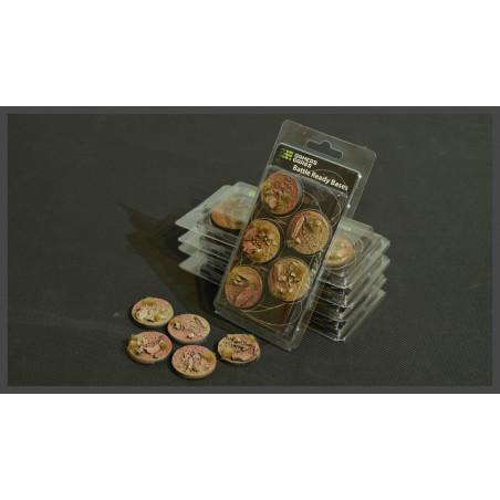 Badlands Bases Round 40mm (x5)