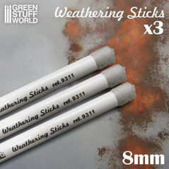 Pinceaux pour Weathering 8mm
