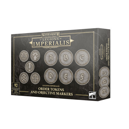 Legions Imperialis - Order Tokens and Objectives Markers