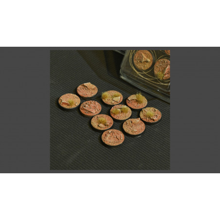 Badlands Bases Round 25mm (x10)