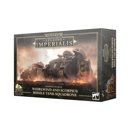 Legions Imperialis - Whirlwind and Scorpius Missile Tank Squadrons