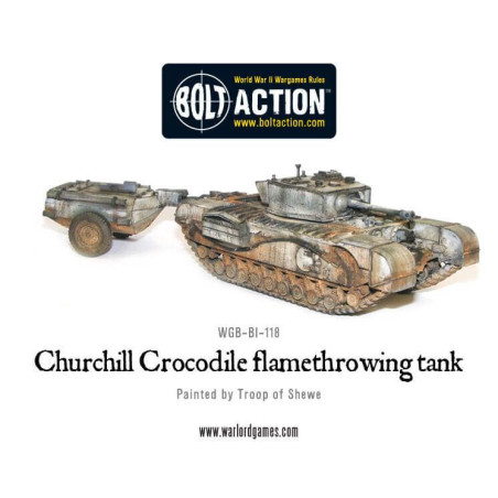 Bolt Action - Churchill Crocodile Flamethrowing Tank