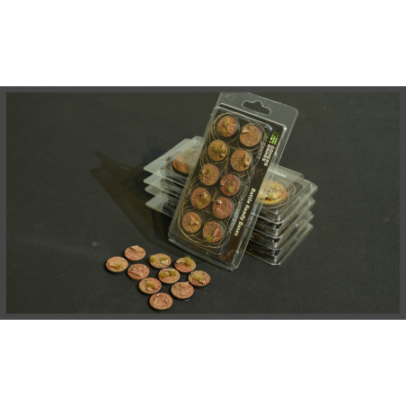 Badlands Bases Round 25mm (x10)