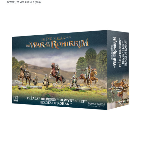 Middle-Earth SBG - Fréaláf Hildeson, Olwyn & Lief, Heroes of Rohan