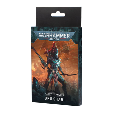 Cartes Techniques - Drukhari (FR)