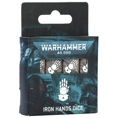 Warhammer 40 000 - Dés Iron Hands