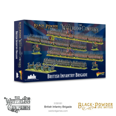Black Powder Epic Battles - Waterloo : British Infantry Brigade (EN)