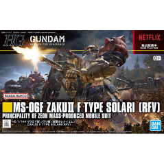 Gundam Gunpla HG 1/144 254 Zaku II F Type Solari RFV