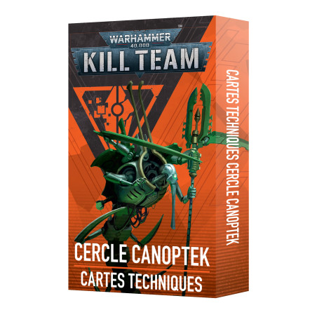 Kill Team - Cercle Canoptek Cartes Techniques (FR)