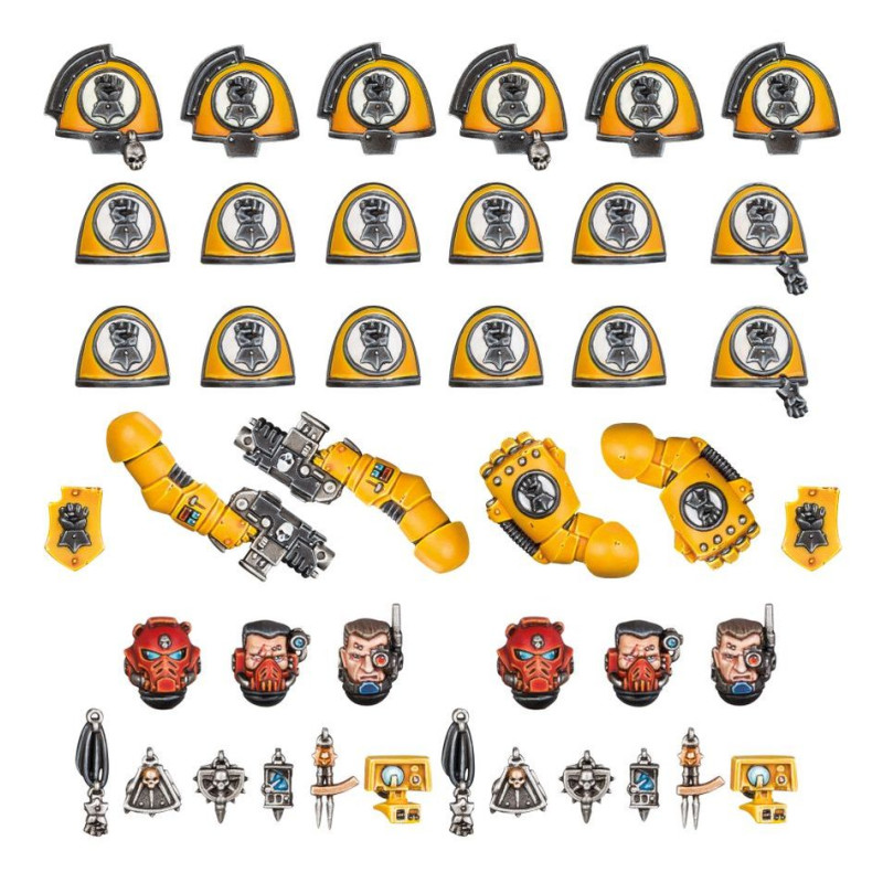 Améliorations et décalcomanies Imperial Fists Primaris Améliorations et décalcomanies Imperial Fists Primaris