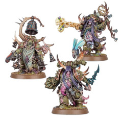 Death Guard - Élus de Mortarion (Essaimeur Répugnant, Délabreur Délétère et Champion Marine de la Peste)