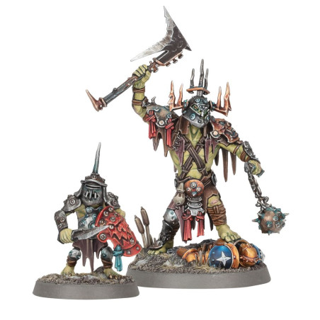 Orruk Warclans - Bosskitu' avec Grot Surineur