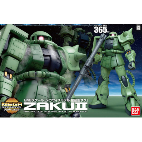 Gundam Gunpla Mega 1/48 Zaku II