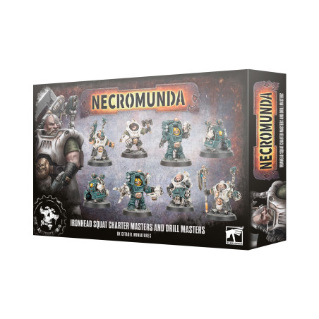 Necromunda - Ironhead Squat Charter Masters and Drill Masters