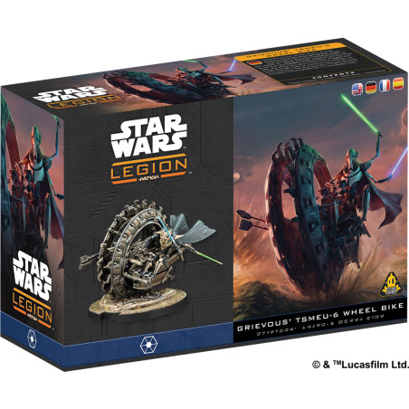 Star Wars Legion - General Grevious on Wheelbike (Multilingue)