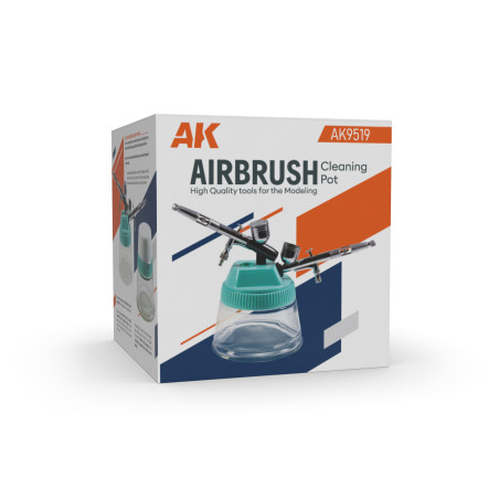 AIRBRUSH CLEANING POT AK
