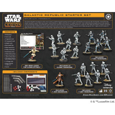 Star Wars Legion - Galactic Republic Starter Set (Base) (Multilingue)