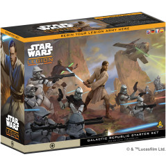 Star Wars Legion - Galactic Republic Starter Set (Base) (Multilingue)