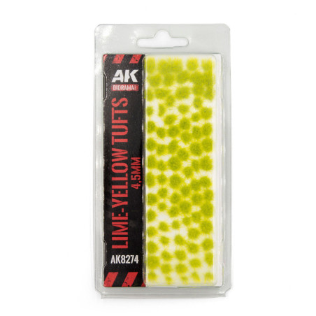 LIME-YELLOW TUFTS 4,5MM - AK