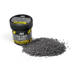 FINE GRAY GRAVEL 1-3 MM 100ML - AK