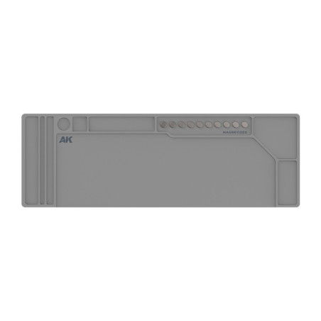 SILICONE TABLECLOTH GREY 88,50 X 30 CM - AK