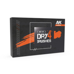 DRY BRUSHES SET - AK
