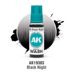 Black Night Wash 18ml - AK