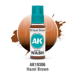 Hazel Brown Wash 18ml - AK