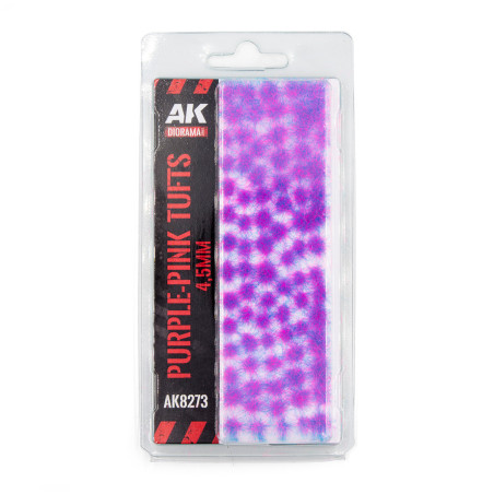 PURPLE-PINK TUFTS 4,5MM - AK
