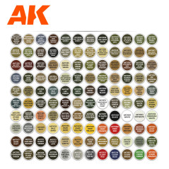 THE BEST 120 COLORS FOR AFV
