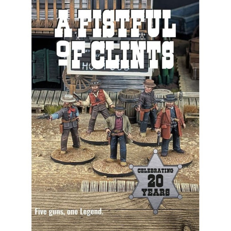 Dead Man's Hand - Une Poignée de Clints (5 figurines) (ENG)