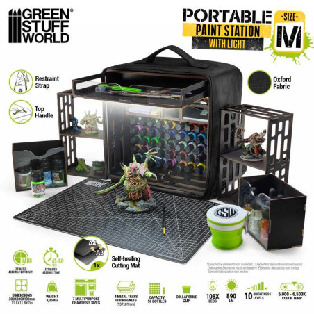 Station de peinture portable - Green Stuff World