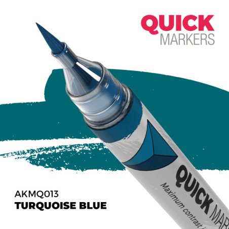TURQUOISE BLUE - QUICK MARKER
