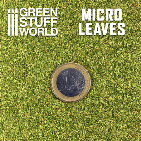 MICRO FEUILLES - Mélange vert clair