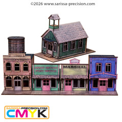 Law, Loans & Lies Scenery Set (28mm)