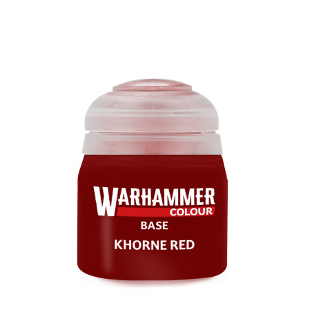 BASE : Khorne Red