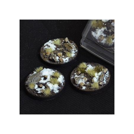 Winter Bases Round 50mm (x3)