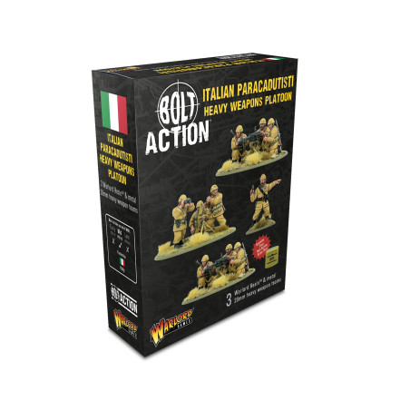 Italian Paracadutisti heavy weapons platoon