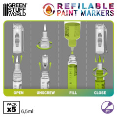 Stylo-feutre rechargeable 1 - Détail
