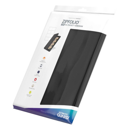 Ultimate Guard - Zipfolio 320 16-Pocket Xenoskin - Noir