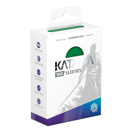 Ultimate Guard - Sleeves (100) - Katana vert Jade Garden
