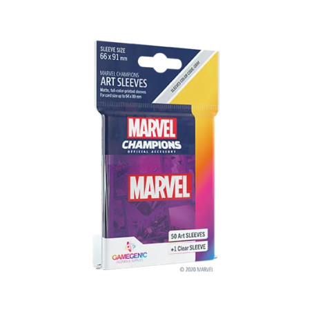 Marvel Champions - Sleeves (50+1) - Marvel Violet