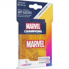 Marvel Champions - Sleeves (50+1) - Marvel Orange